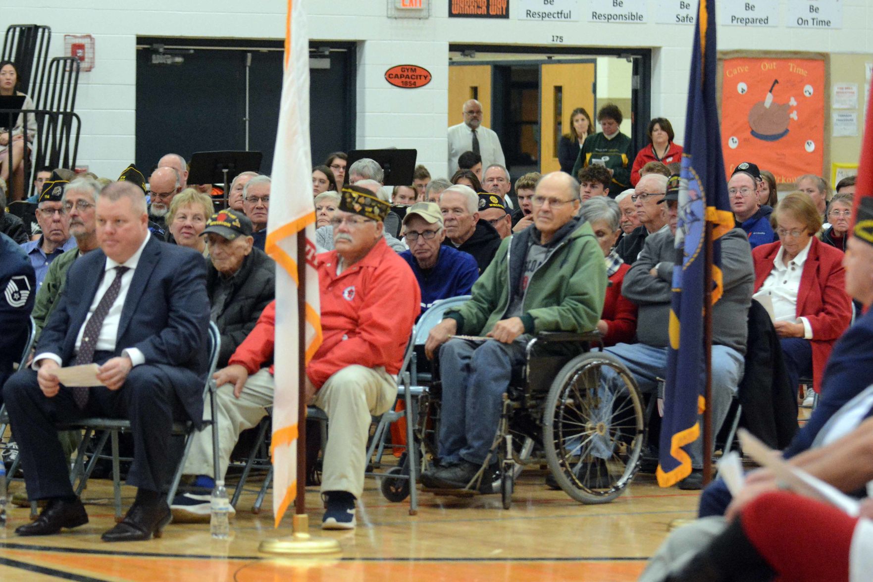 Portage High School Veterans Day ceremony 2019
